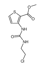 methyl 3-thiophene-2-carboxylate结构式