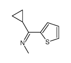 1-cyclopropyl-N-methyl-1-thiophen-2-ylmethanimine Structure