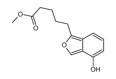 methyl 5-(4-hydroxy-2-benzofuran-1-yl)pentanoate Structure