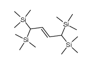 (E)-1,1,4,4-tetrakis(trimethylsilyl)-2-butene结构式