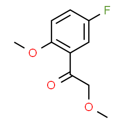 1-(5-Fluoro-2-methoxyphenyl)-2-methoxyethanone Structure