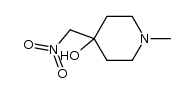 1-methyl-4-(nitromethyl)piperidin-4-ol Structure