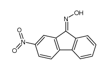 2-nitrofluorenone oxime Structure