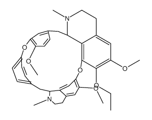 7-O-ethyl fangchinoline结构式