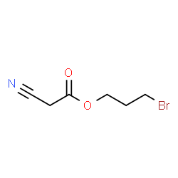Acetic acid, cyano-, 3-bromopropyl ester (9CI)结构式
