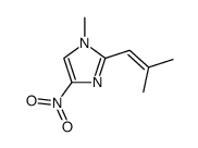methyl-1 isopropylidenemethyl-2 nitro-4 imidazole Structure
