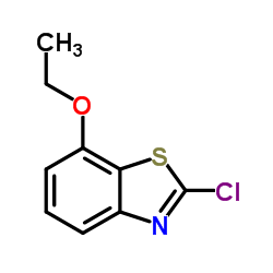 2-Chloro-7-ethoxy-1,3-benzothiazole结构式