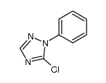 5-chloro-1-phenyl-1H-[1,2,4]triazole结构式