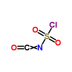 Chlorosulfonylisocyanate structure