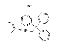 4-Methyl-hexen-(4)-in-(2)-yl-(1)-triphenyl-phosphoniumhydroxyd结构式