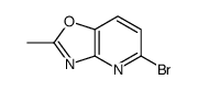 5-bromo-2-methyl-[1,3]oxazolo[4,5-b]pyridine结构式