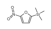 trimethyl(5-nitro-2-furyl)silane结构式