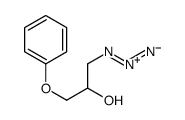 1-azido-3-phenoxypropan-2-ol Structure