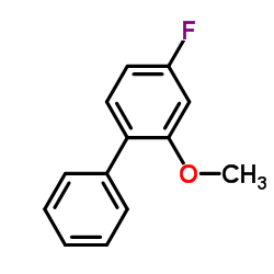 4-Fluoro-2-methoxybiphenyl structure