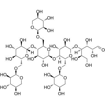 低聚七糖,气液色谱法4Xyl3结构式