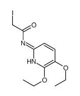 N-(5,6-diethoxypyridin-2-yl)-2-iodoacetamide Structure