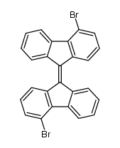 4,4'-dibromo-[9,9']bifluorenylidene结构式