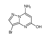 7-Amino-3-bromopyrazolo[1,5-a]pyrimidin-5-ol结构式