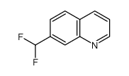 7-(二氟甲基)喹啉结构式