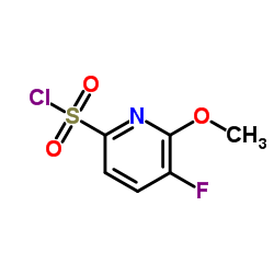 5-fluoro-6-Methoxypyridine-2-sulfonyl chloride图片