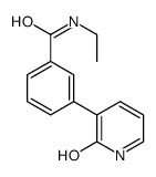 N-ethyl-3-(2-oxo-1H-pyridin-3-yl)benzamide结构式