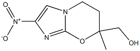 (7-methyl-2-nitro-6,7-dihydro-5H-imidazo[2,1-b][1,3]oxazin-7-yl)methanol Structure