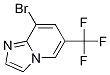 IMidazo[1,2-a]pyridine, 8-broMo-6-(trifluoroMethyl)-结构式