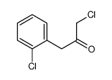 1-chloro-3-(2-chlorophenyl)propan-2-one Structure