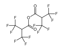 [3,3,3-trifluoro-2-(trifluoromethyl)propanoyl] 3,3,3-trifluoro-2-(trifluoromethyl)propanoate结构式