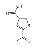 2-acetylthiazole-4-carboxylic acid结构式