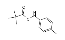 O-pivaloyl-N-(p-tolyl)hydroxylamine Structure