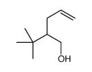 2-tert-butylpent-4-en-1-ol Structure