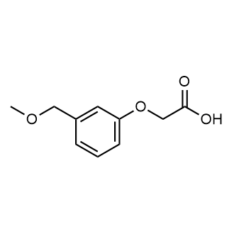 2-(3-(Methoxymethyl)phenoxy)aceticacid Structure
