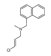 (E)-N-(3-CHLOROALLYL)-N-METHYLNAPHTHALEN-2-AMINE结构式