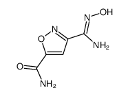 5-Isoxazolecarboxamide,3-[(hydroxyamino)iminomethyl]-(9CI)结构式