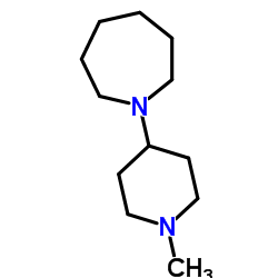 1-(1-Methyl-4-piperidinyl)azepane Structure