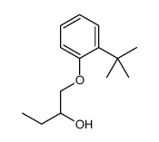 1-(2-tert-butylphenoxy)butan-2-ol结构式