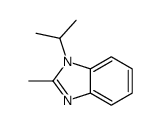 (9ci)-2-甲基-1-(1-甲基乙基)-1H-苯并咪唑结构式