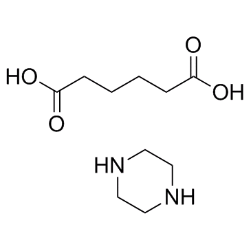 Piperazine adipate Structure
