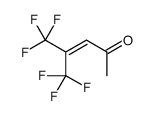 5,5,5-trifluoro-4-(trifluoromethyl)pent-3-en-2-one structure