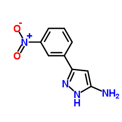 3-(3-Nitrophenyl)-1H-pyrazol-5-amine Structure