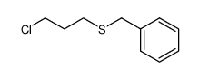 (((3-chloropropyl)thio)methyl)benzene结构式