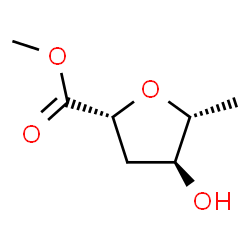 D-ribo-Hexonic acid, 2,5-anhydro-3,6-dideoxy-, methyl ester (9CI) Structure