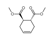 dimethyl (R,R)-(-)-trans-1,2-cyclohex-4-ene-1,2-dicarboxylate结构式