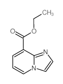 Ethyl imidazo[1,2-a]pyridine-8-carboxylate结构式