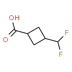 3-(difluoromethyl)cyclobutane-1-carboxylic acid图片