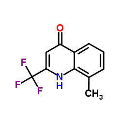 8-methyl-2-(trifluoromethyl)quinolin-4-ol Structure