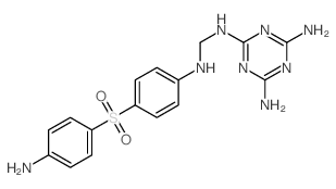 N4-[[[4-(4-aminophenyl)sulfonylphenyl]amino]methyl]-1,3,5-triazine-2,4,6-triamine picture