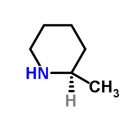 (R)-2-Methylpiperidine Structure