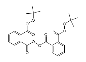 Bis-(o-carbo-tert.buutylperoxy-benzoyl)-peroxid结构式